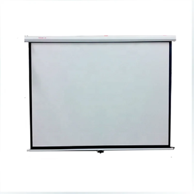 100 Inch indoor electronic motor screen lcd green screen screen TV