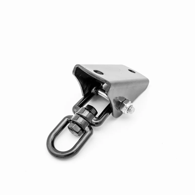 High Quality stainless steel black suspension hardware swing ceiling hook wall hanging kit