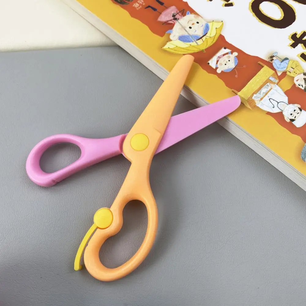 China Supplier New Brand Paper Scissors Plastic Scissors Safety Scissors For Kids