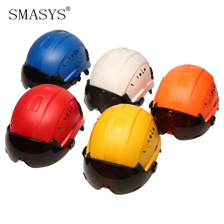 SMASYS розничная продажа строительный Регулируемый защитный шлем из АБС-пластика для