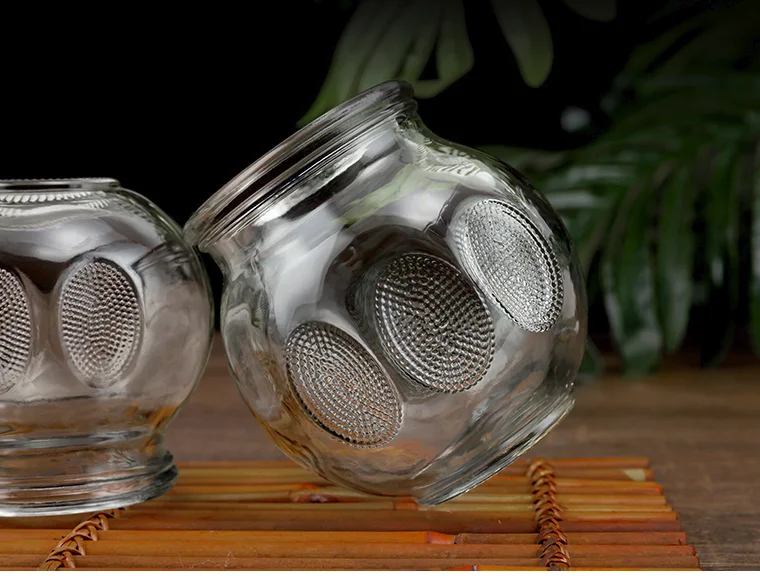 Multi-size Selection Vacuum Massage Tradition Fire Glass Cupping