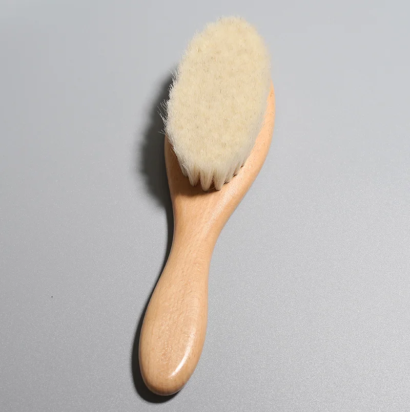 Детская расческа набор мягких гребней Детские волосы из натуральной древесины и