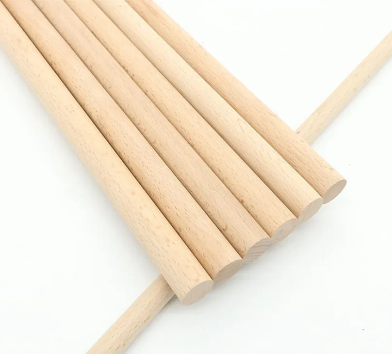 Factory high quality beech wooden stick