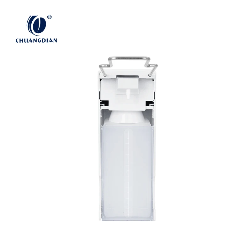 Chuangdian Medical Elbow Press Soap Dispenser 1000ml Commercial Disinfection Foam Spray Liquid Soap Dispenser Bathroom CD-1100