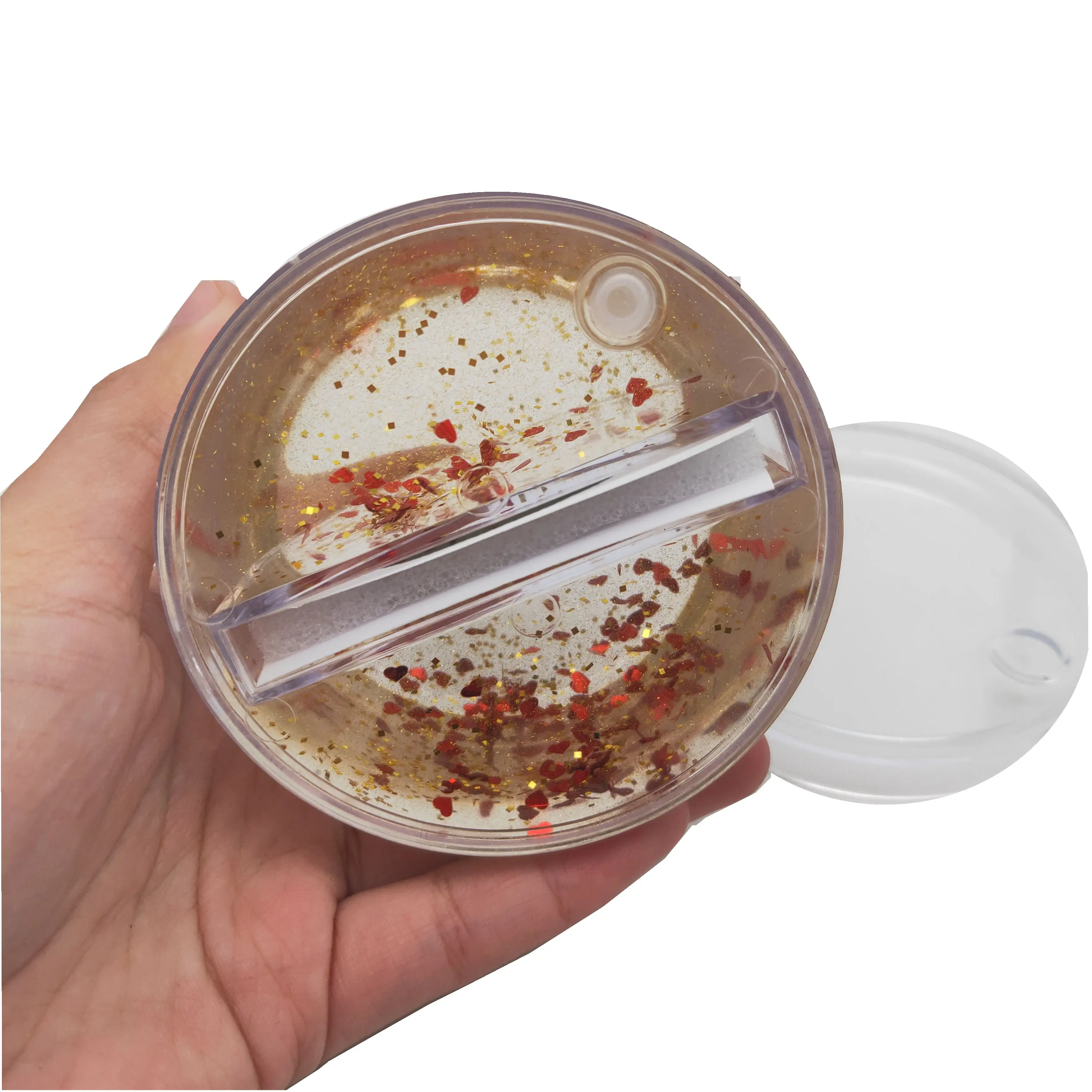 Children Art Class Favors 8.5*9cm Plastic Diy Empty Snow Dome Globes Kit