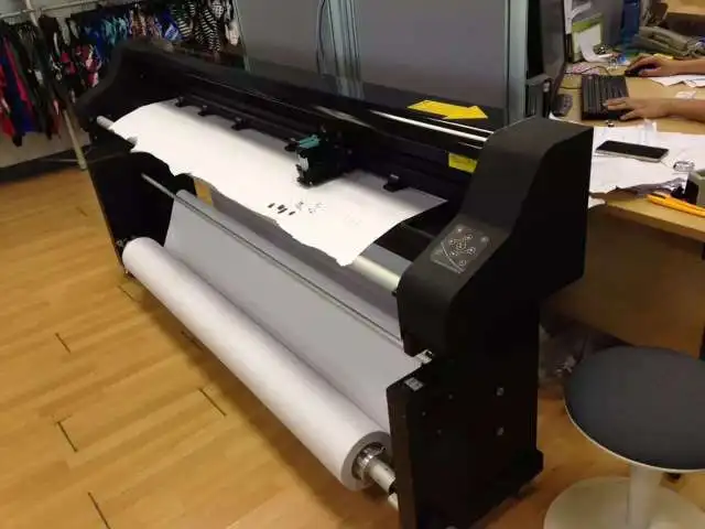 Jindex CAD Apparel Gerber Plotter Factory Inkjet Plotter High Speed Large Plot Width with 4 Cartridges Automatic Printer