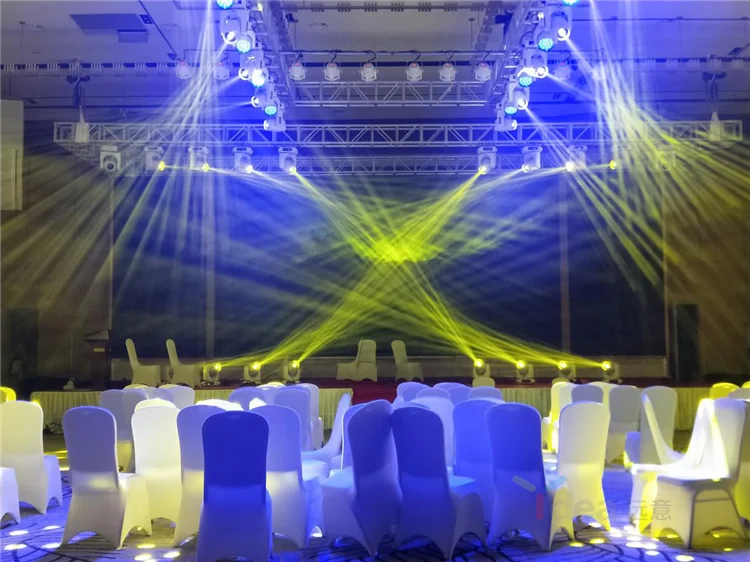 Christmas Eve dmx led stage lighting  felight case led light source for stage lighting