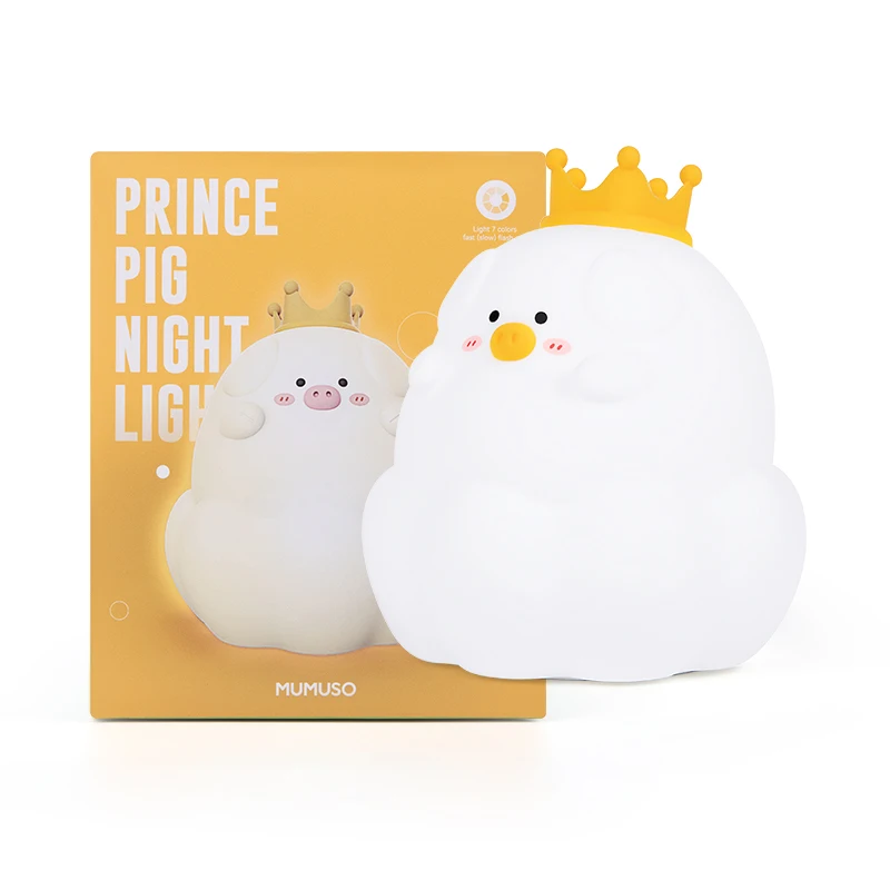 Wholesale Eco-friendly Soft Silicone Nursery Light Lamp BPA-Free Multicolor Breathing Christmas Night Light Indoor Living Room