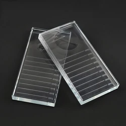 Eyelash Tools Transparent Lash Extensions Palette Acrylic Lash Tile