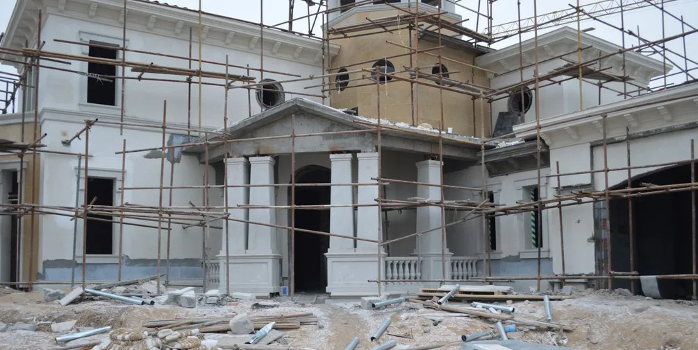 Hot Sale  Natural White Sandstone  for Crazy Paving Stone And Indoor Outdoor Feature Wall Cladding