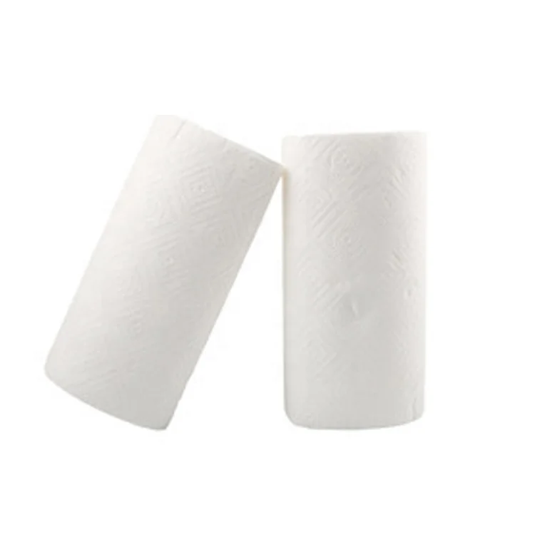 
Hot selling paper towels roll kitchen disposable white soft kitchen paper towel roll 