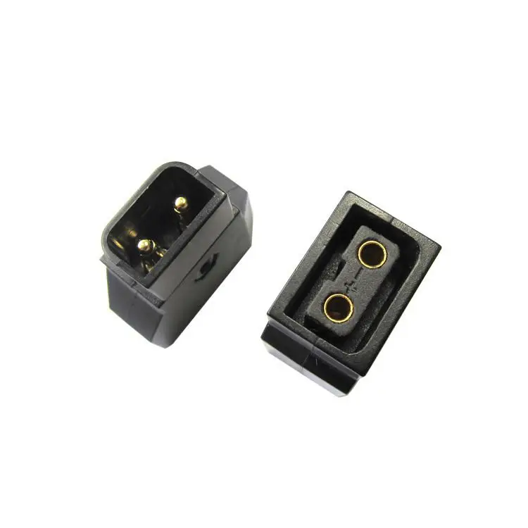 2 Pin D Tap Male Gender Power Connector For Battery