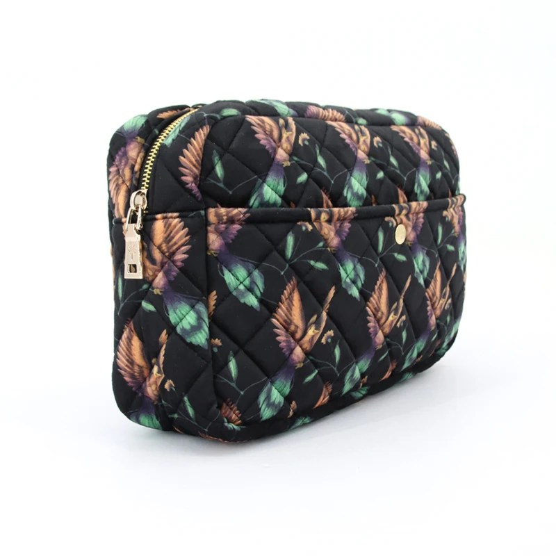 Hot selling Wholesale blank cosmetic bag eco friendly makeup bag fabric professional