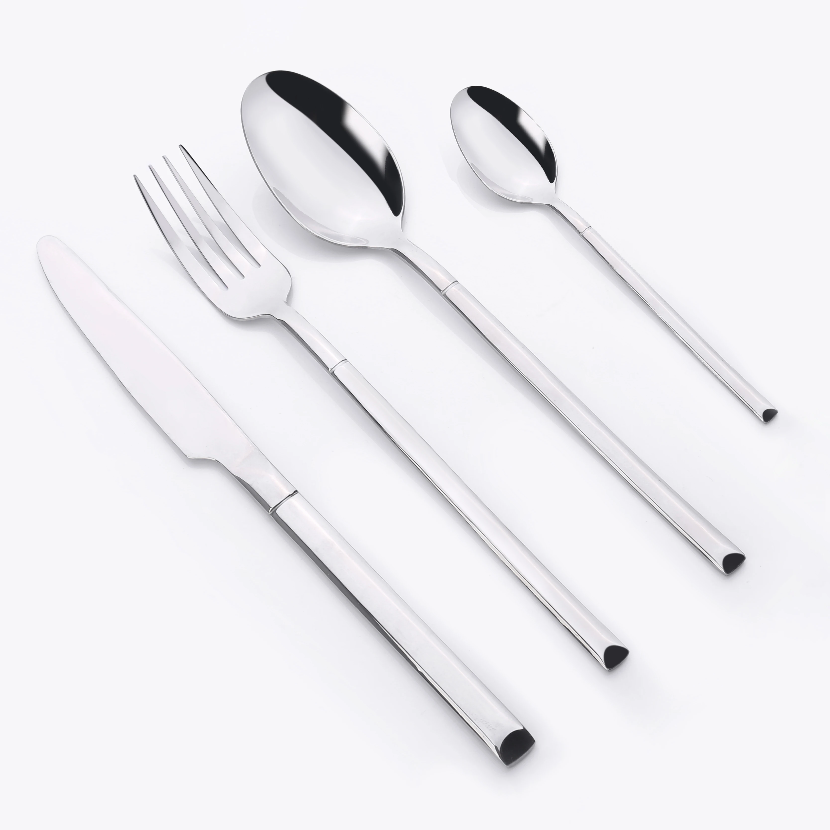 
Stainless steel spoon titanium gold rose gold gorgeous color ins Nordic minimalist tableware 