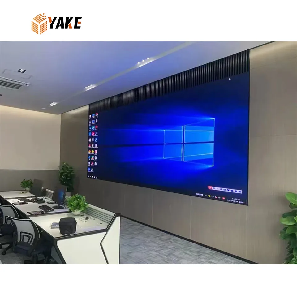 Ultra HD Indoor Wall Mounted LED Video Wall GOB P0.9 P1.2 P1.5 P1.8 P2 LED Display Screen Panel Fixed Pantalla Screen