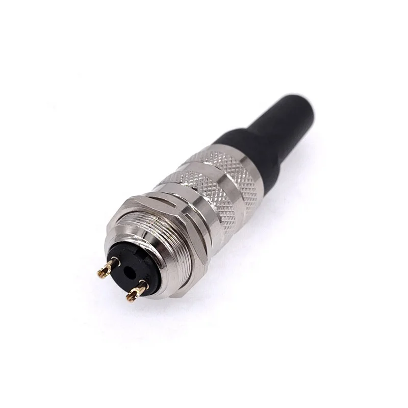 J09 Male Plug Female Socket 2/3/4/5/6/7/8 Pin IP65 Waterproof Connector PG7 Sensor Connector M16