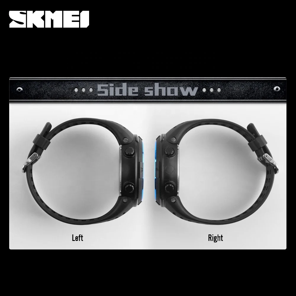 Wholesale 1251 Skmei Original Oem Sport Watch Waterproof Led Display Electronic Watches Cheap Best Quality Digital Watch