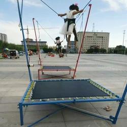 Modern children playground equipment indoor jumping trampoline for sale