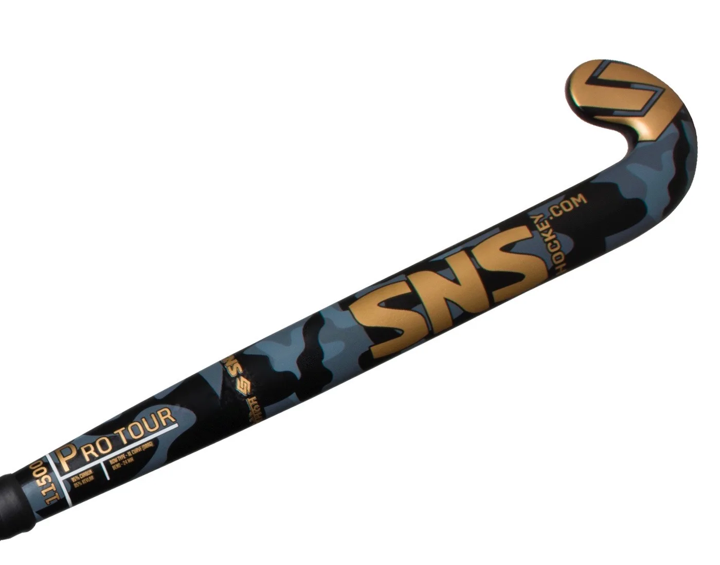 
Field Hockey Stick Composite 95% Carbon 05% Kevlar SNS PRO TOUR 11500 