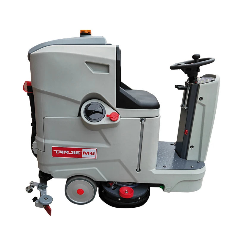 High power electric Battery Operated Drier Concrete Marble Floor Scrubber Floor Cleaning Scrubbing Machine Scrubber Dryer