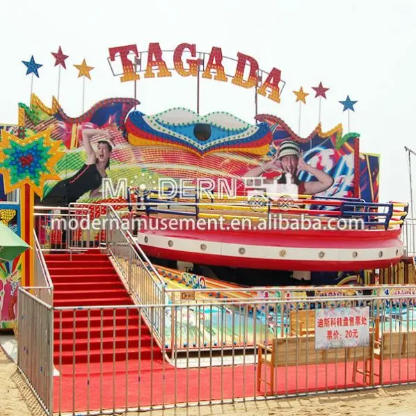 hot sale Tagada grande trailer disco turntable dance machine indoor/outdoor amusement park rides tagada