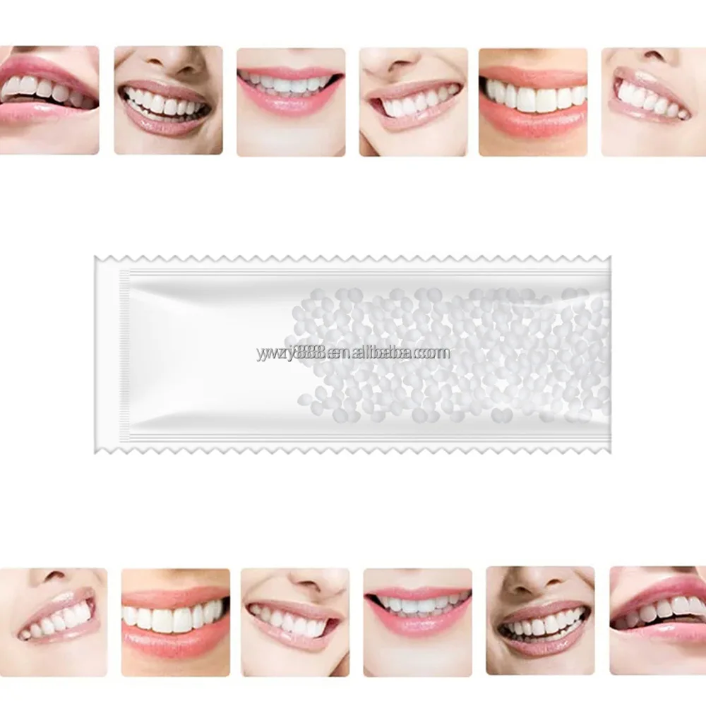 Film and television make-up dentures modification temporary filling teeth glue false filling tooth gap filling