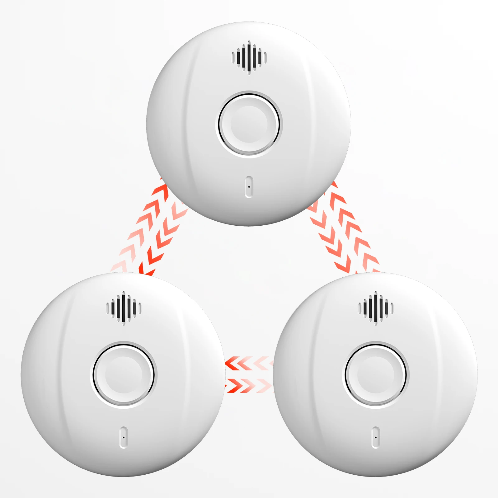 OEM ODM 10 Years Battery Smoke Alarm For Home Operated Detector Fire 3v Powered Alarms Leak Wireless Intelligent Sale Detectors