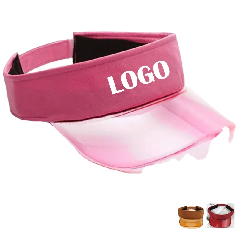 TEEMERRYCA Wholesale Outdoor Sport Women Fashion Summer PVC Sun Visor Caps Baseball Cap for Golf Running Tennis Trucker Hats