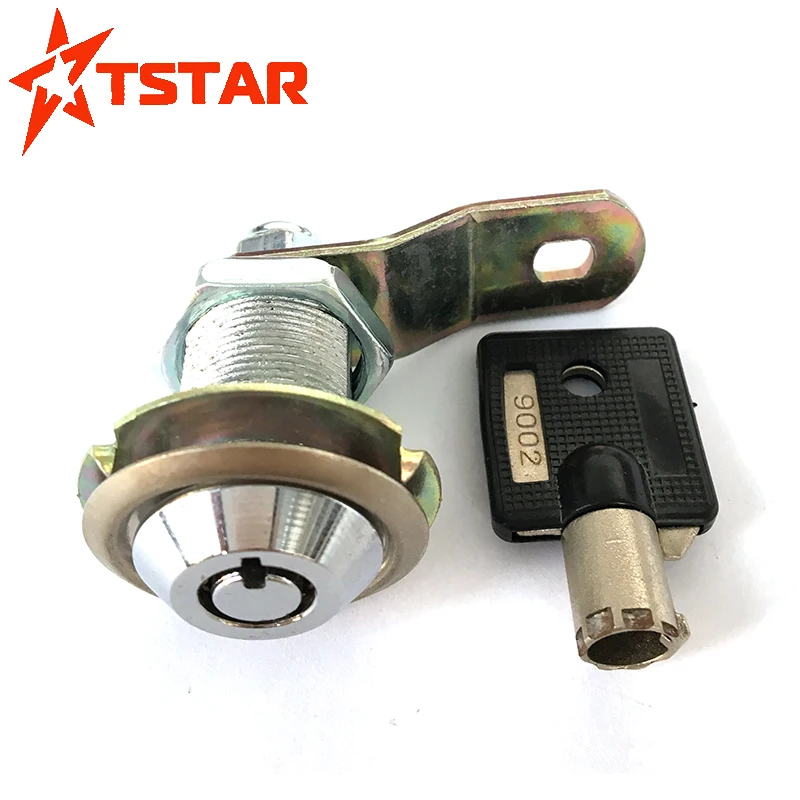 High security hidden furniture cabinet cam lock door lock mini stainless steel tubular cam lock with key