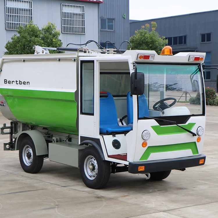 Durable Novel And Beautiful Electric Vehicle Garbage Four-wheel Dump Truck
