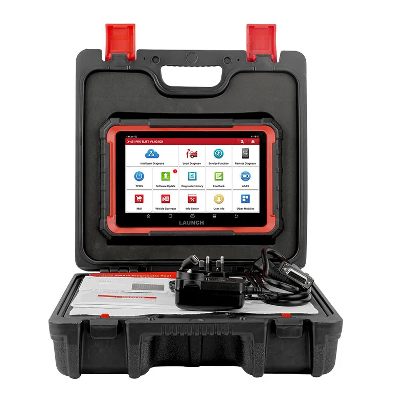 Лидер продаж Запуск X431 Pro Elite для EU/UK/RU полноразмерная система инструмент двунаправленного сканирования автомобиля профессиональный Автомобильный сканер OBD2