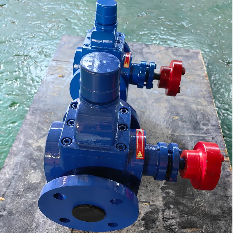 YCB series arc gear oil pump with low flow and low noise