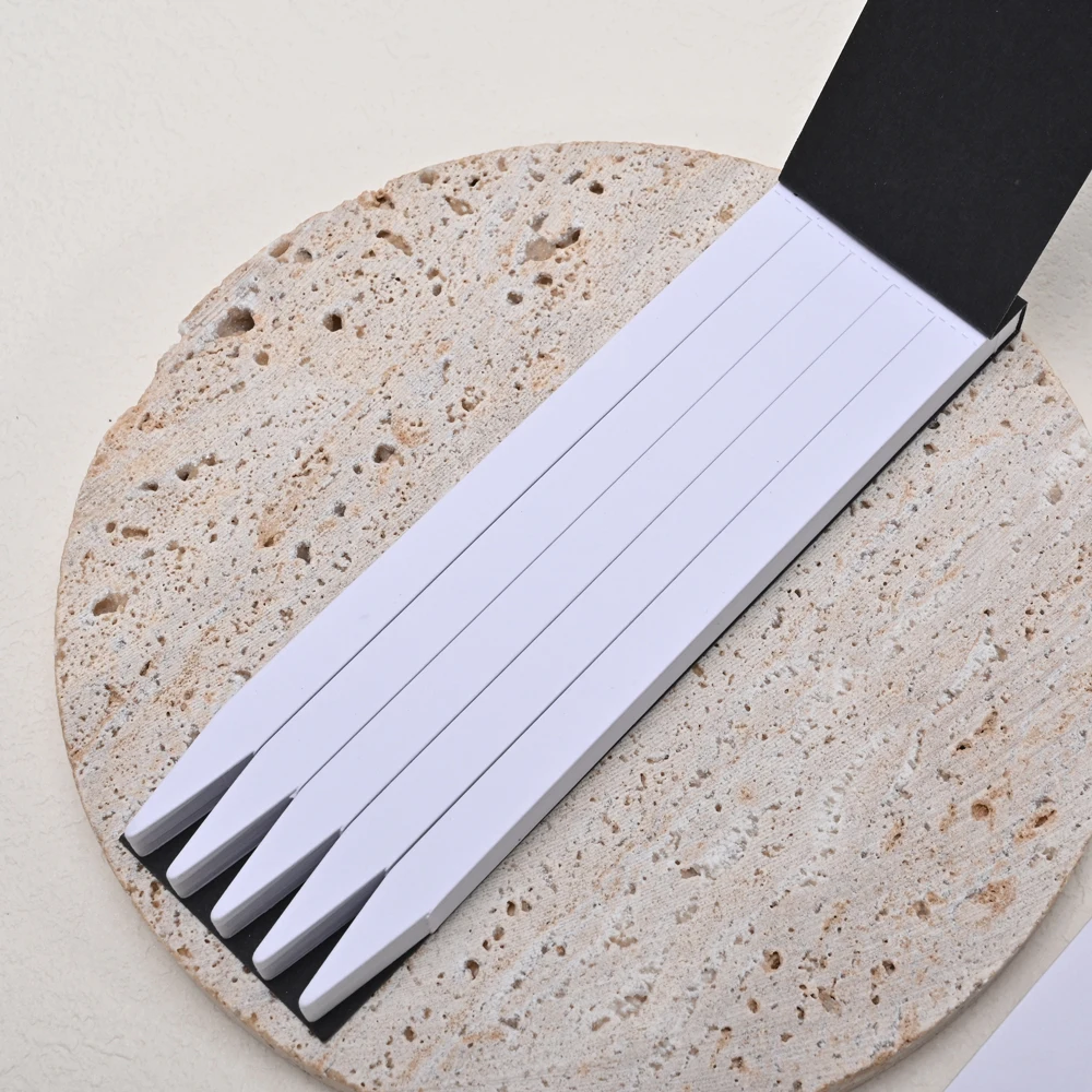 Tapered End Fragrance Smell Paper Scent Blotter Book Perfume Blotter Strip Book Fragrance Blotter Strip Book