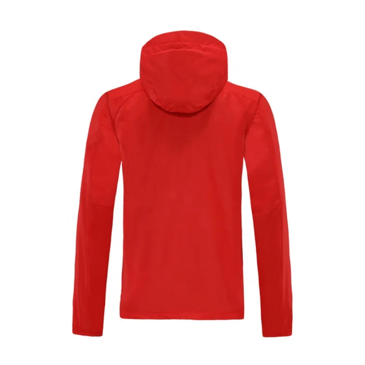 Team varsity football jacket sports soccer windbreaker tracksuits football red men