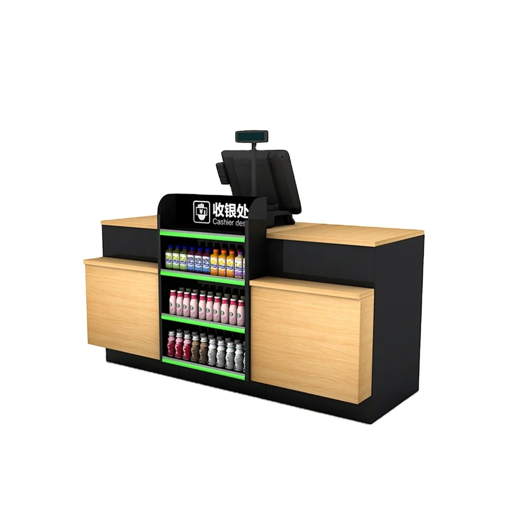 Supermarket Convenience Store Checkout Counter Cashier Table