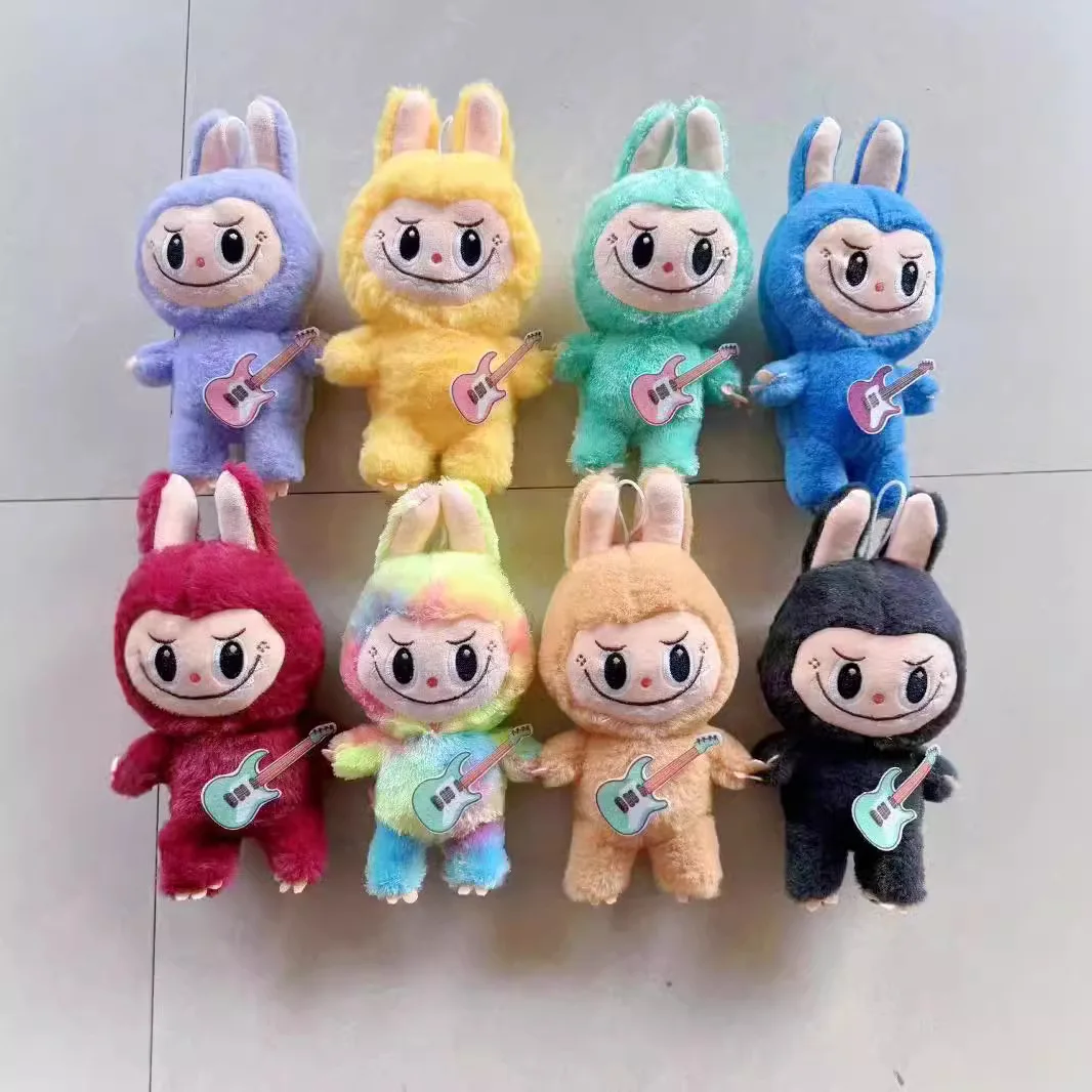 Labubu Plush Toys Cartoon Figures Doll Labubu Inset Toys Stuffed Animals Elf Dolls Custom Color Size Children Toys