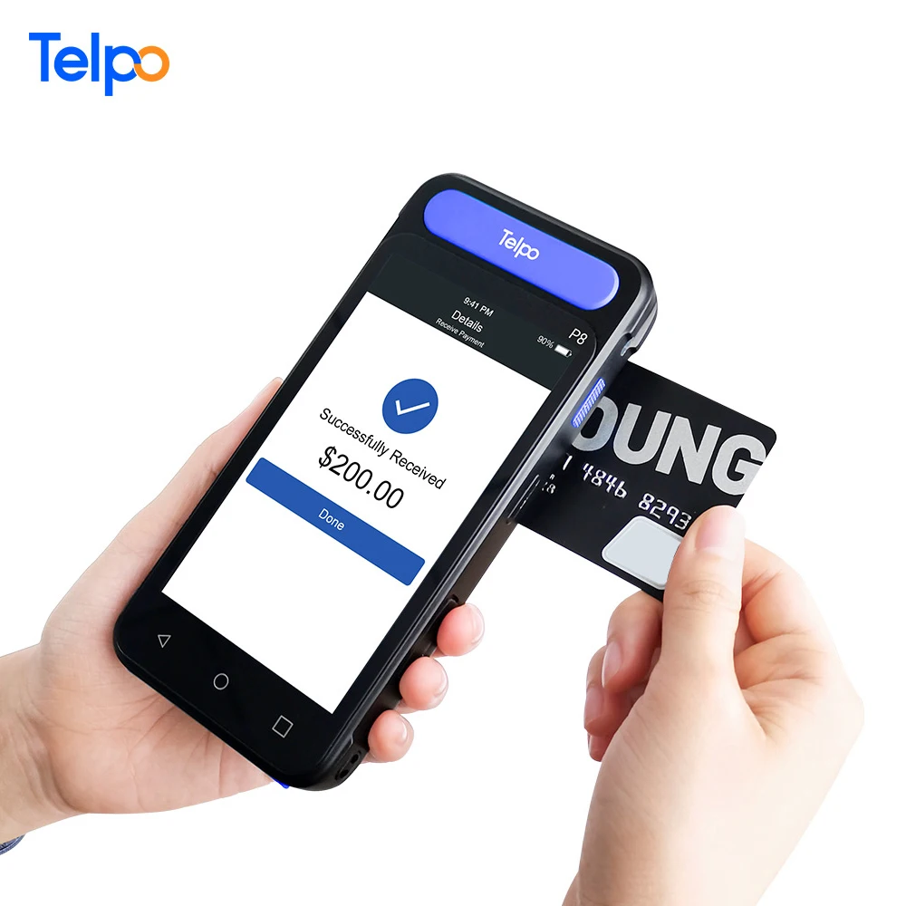 Мини-pos-машина Telpo P8 с системой Android