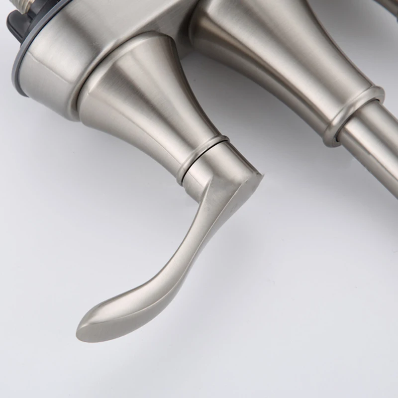 Wash Bowl Bathroom Stainless Steel Faucet  4 Inch Lavatory Faucet with Pop Up Drain basin washbasin faucet