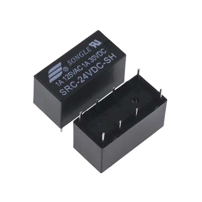 Relay two open and two closed 1A 8 feet SRC-24VDC-SH