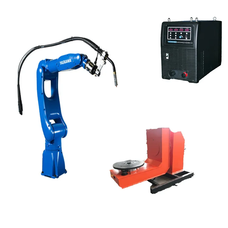 Welding Robot  Yaskawa AR900 Reach 927mm With RD350S Welding Machine Arc Welding