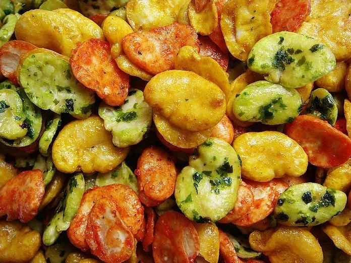 Assorted Fried Broad Beans Mixed flavor Shrimp Seaweed Curry