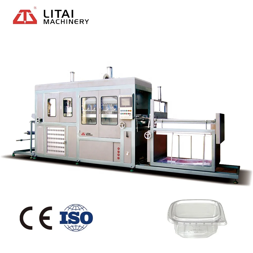 LITAI disposable ps plastic plates lunch box thermoforming machine