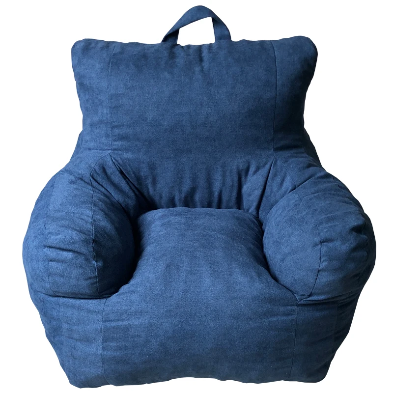 YUNJIN Sponge Filler Bean Bag Armchair/Comfortable Lazy Sofa with Foam for All Ages /Living Room Furniture/Non-removable Cover