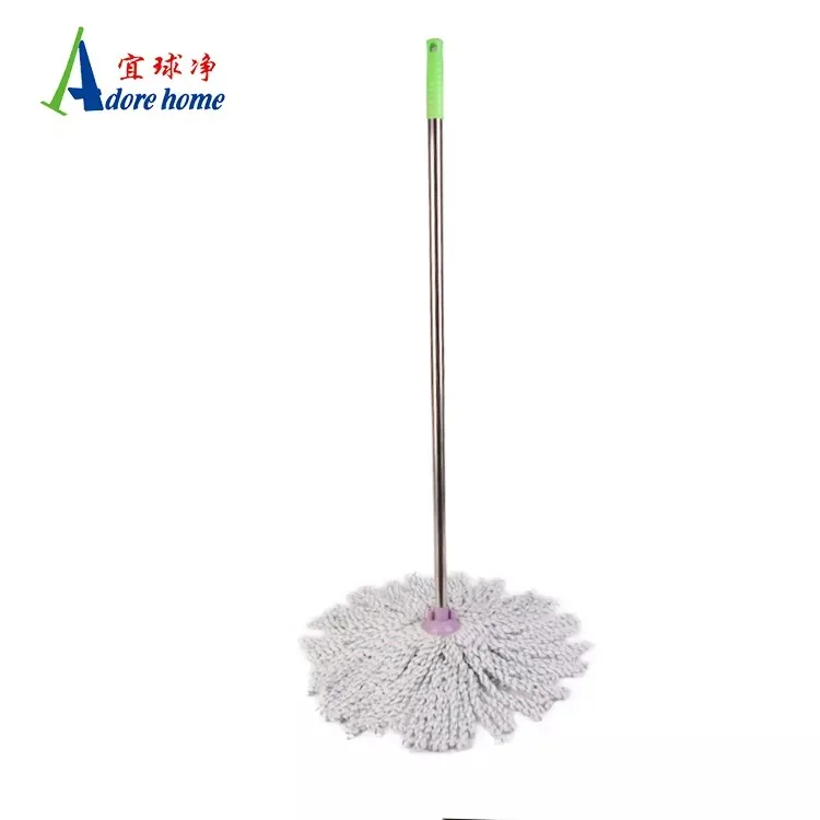 Factory Direct Supply Customized Color Microfiber Cleaning Floor Wet Mop