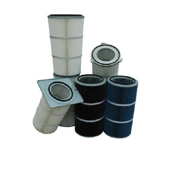 ISO Approved Industrial Spun Bonded Polyester Air Filter Cartridge With PTFE Media