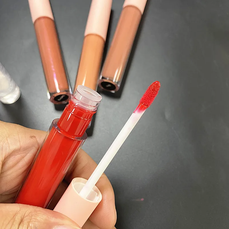 Wholesale High Pigmented 80 Color Lipgloss Private Label Mineral Stick Lipstick Long Lasting & Waterproof Cute Liquid Lipstick