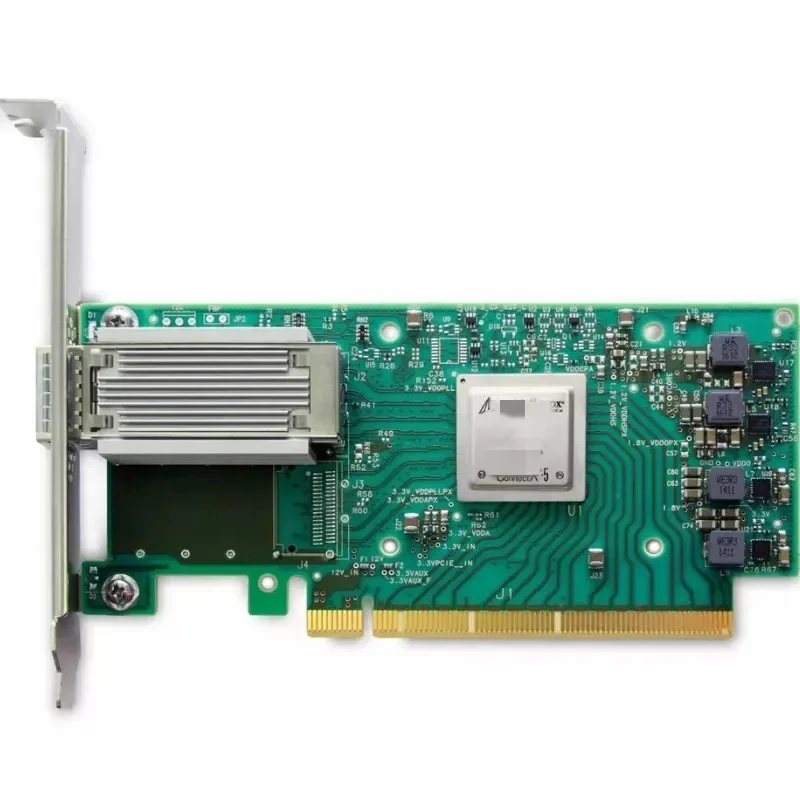 Mellanox MCX455A-ECAT ConnectX-4 VPI сетевой адаптер PCI Express 3,0x16 100 гигабитный Ethernet CX455A сетевая карта Pcie