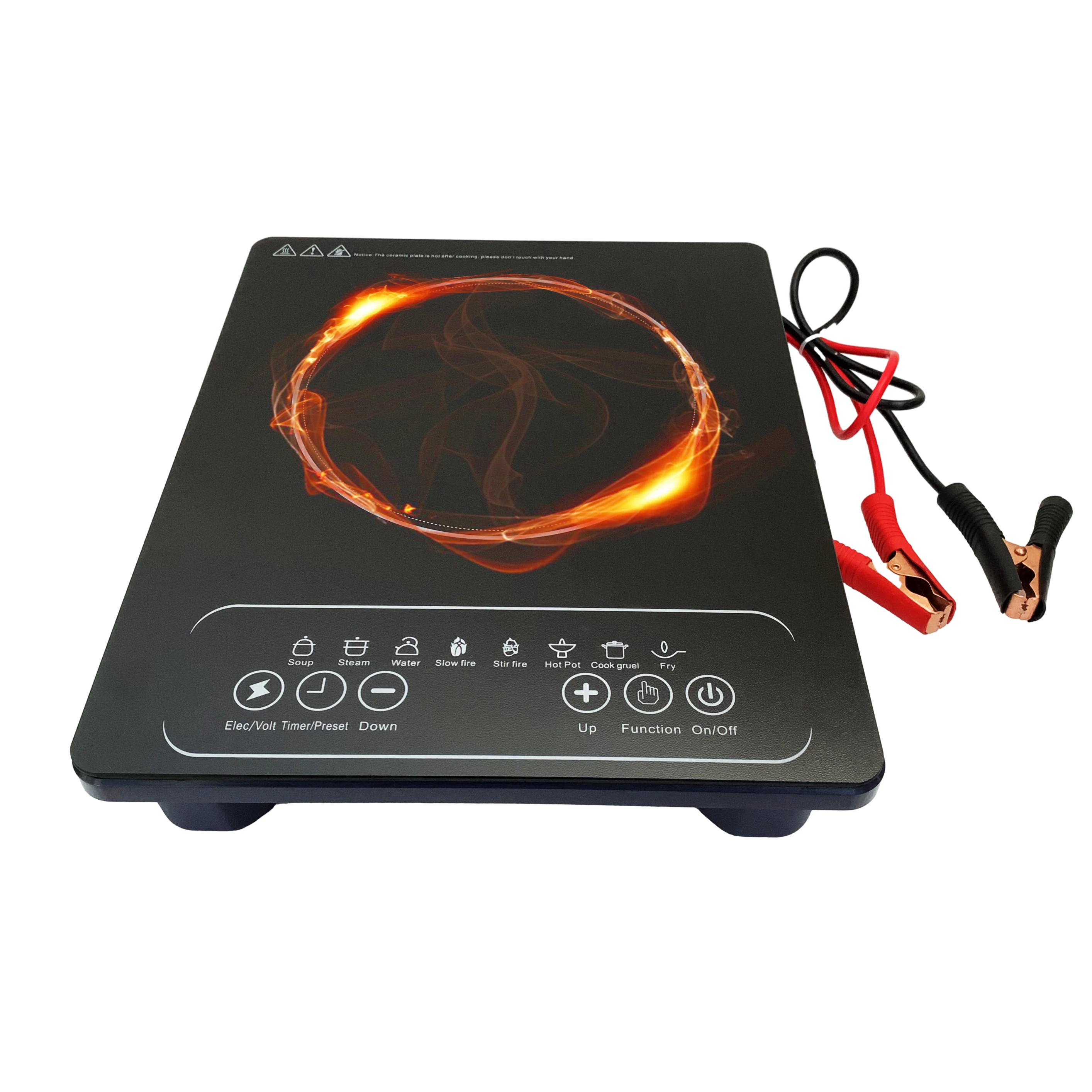Ready stock factory direct sales Latest product DC 24 V-48 V photovoltaic solar power mobile DC PSU induction cooker
