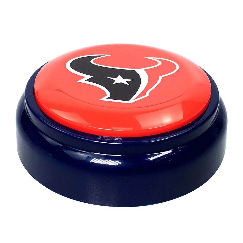 Customized Logo Round Shape Prerecorded Music Sound Button Talking Button For Dog