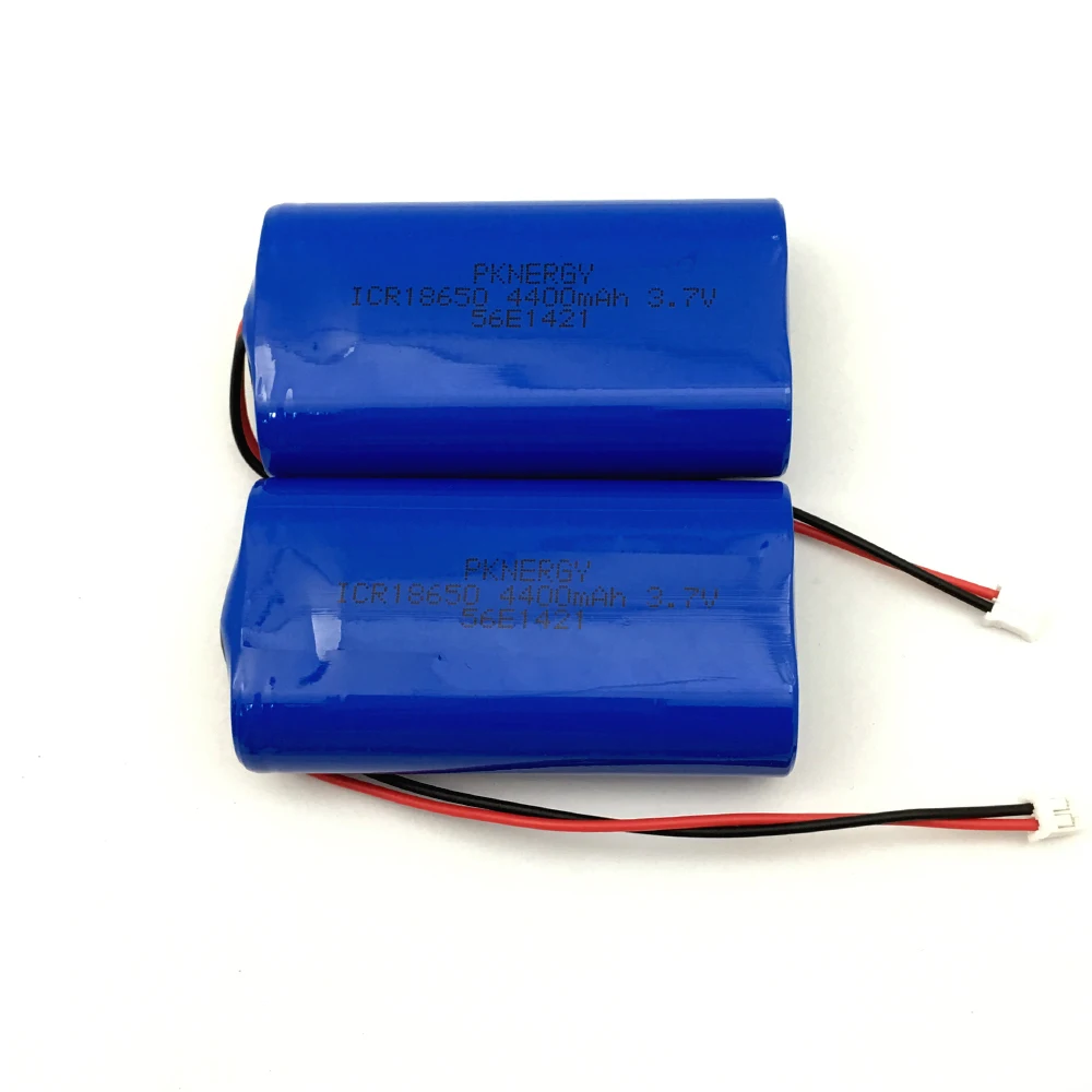 Lithium Ion Battery Pack  3.7V 4400mAh 18650 Li-ion batteries packs